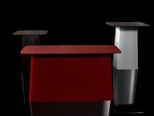 Metal Side Table Small