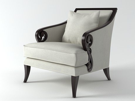 Scroll Armchair