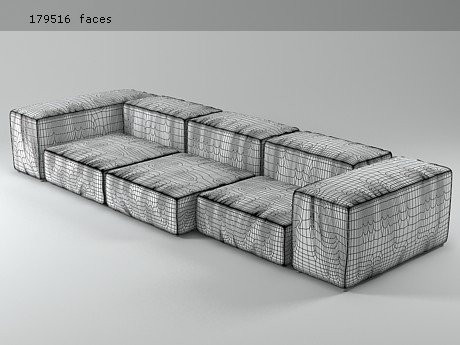 Extrasoft sofa system 42