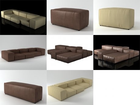 Extrasoft sofa system 44