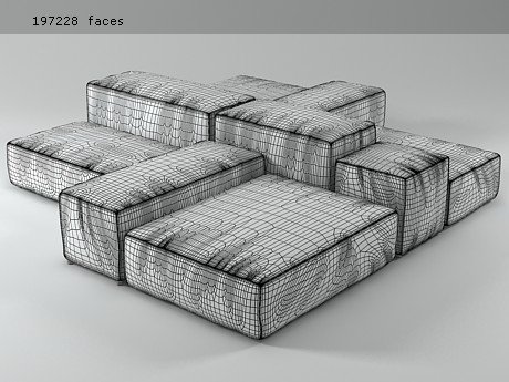 Extrasoft sofa system 43