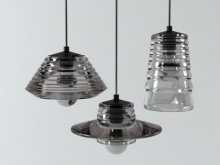 Pressed Glass Pendants