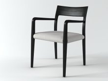 Flip dining armchair