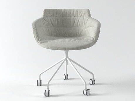 Flow armchair 5 legs 6