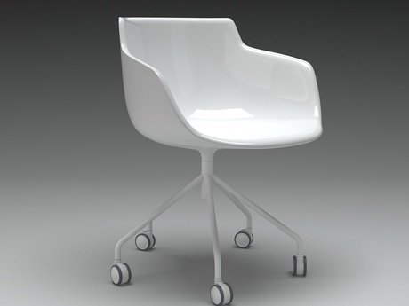 Flow armchair 5 legs 16