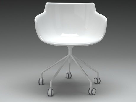 Flow armchair 5 legs 17