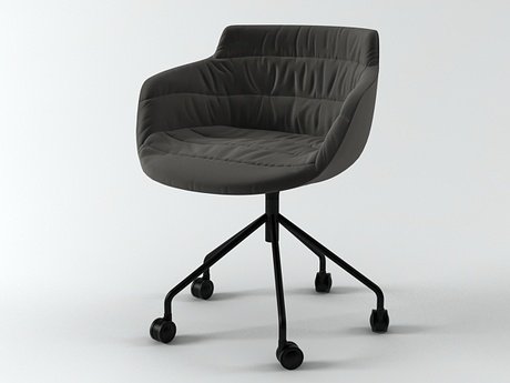 Flow armchair 5 legs 10