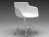 Flow armchair 5 legs 16