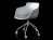 Flow armchair 5 legs 18