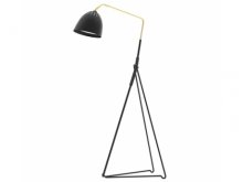 Lean floor lamp