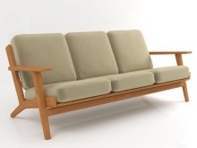 GE 290 3-seater sofa