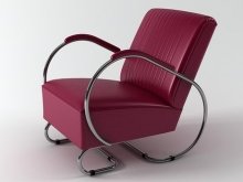 Tube armchair