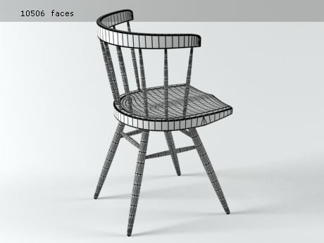 Nakashima Straight Chair 5