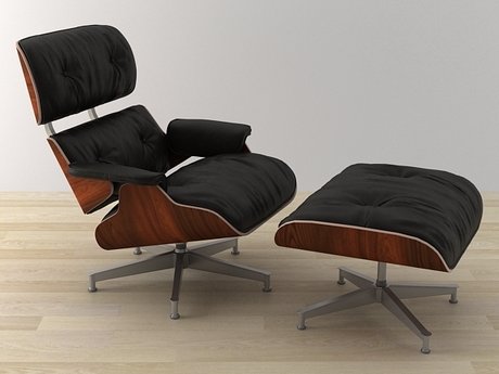 Eames Lounge Chair and Ottoman 7