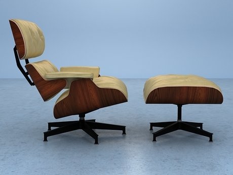 Eames Lounge Chair and Ottoman 3