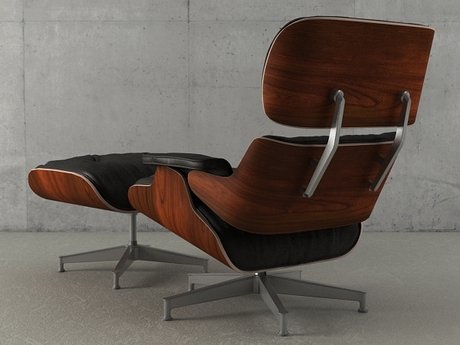 Eames Lounge Chair and Ottoman 6