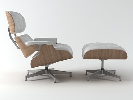 Eames Lounge Chair and Ottoman 11
