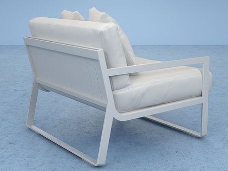 Flat armchair 10