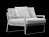 Flat armchair 3