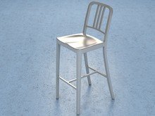 Navy Barstool