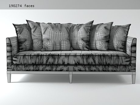 Delta Slipcover Sofa 7