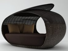 Spartan Daybed Open Weaved Top