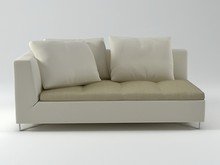 Feng Medium 1-Arm Settee Right
