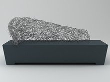 Sculpture On Socle Waiting Sofa SOSWS198