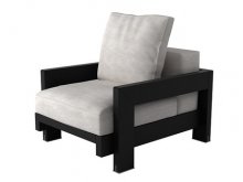 Alison Black armchair