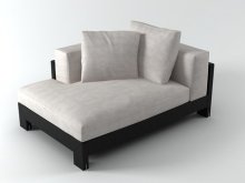 Alison Black sofa 140