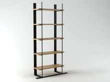 Metal & Wood Shelf