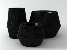 ZigZag planters