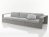 Frame 3-seat sofa 6