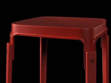 Steelwood  stool 10