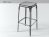 Steelwood  stool 11