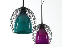 Cage suspension lamp