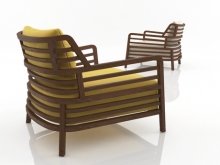 Flax armchair