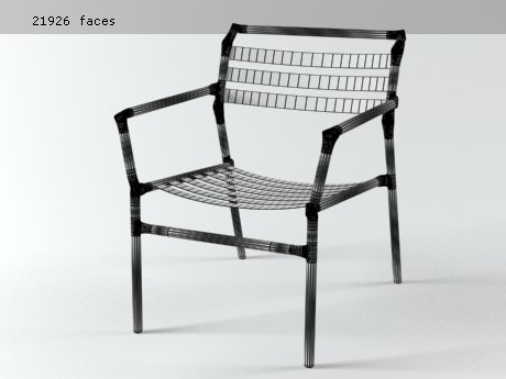 Straw lounge chair 19