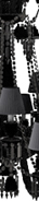 Black Zenith Chandelier