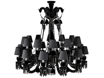 Black Zenith Chandelier