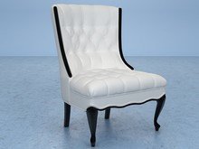 Tufled Low Chair
