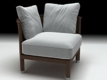 Rosetta small armchair