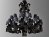 Black Zenith Chandelier 3