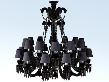 Black Zenith Chandelier 4