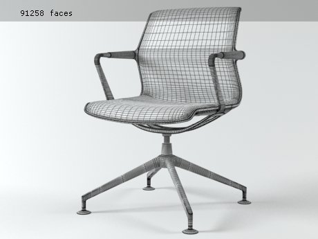 Unix chair 4-star base 17