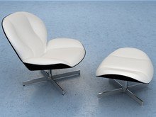 Myo Chair and Footstool