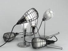 Cage Table Lamp