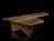 Coffe table and Bench 12