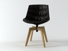 Flow chair oak base 