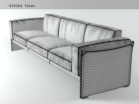 405 Duc 3-seater sofa 17
